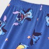 Toddler Boys' 2pc Lilo & Stitch Long Sleeve Halloween Viscose Snug Fit Pajama Set - Blue - 4 of 4
