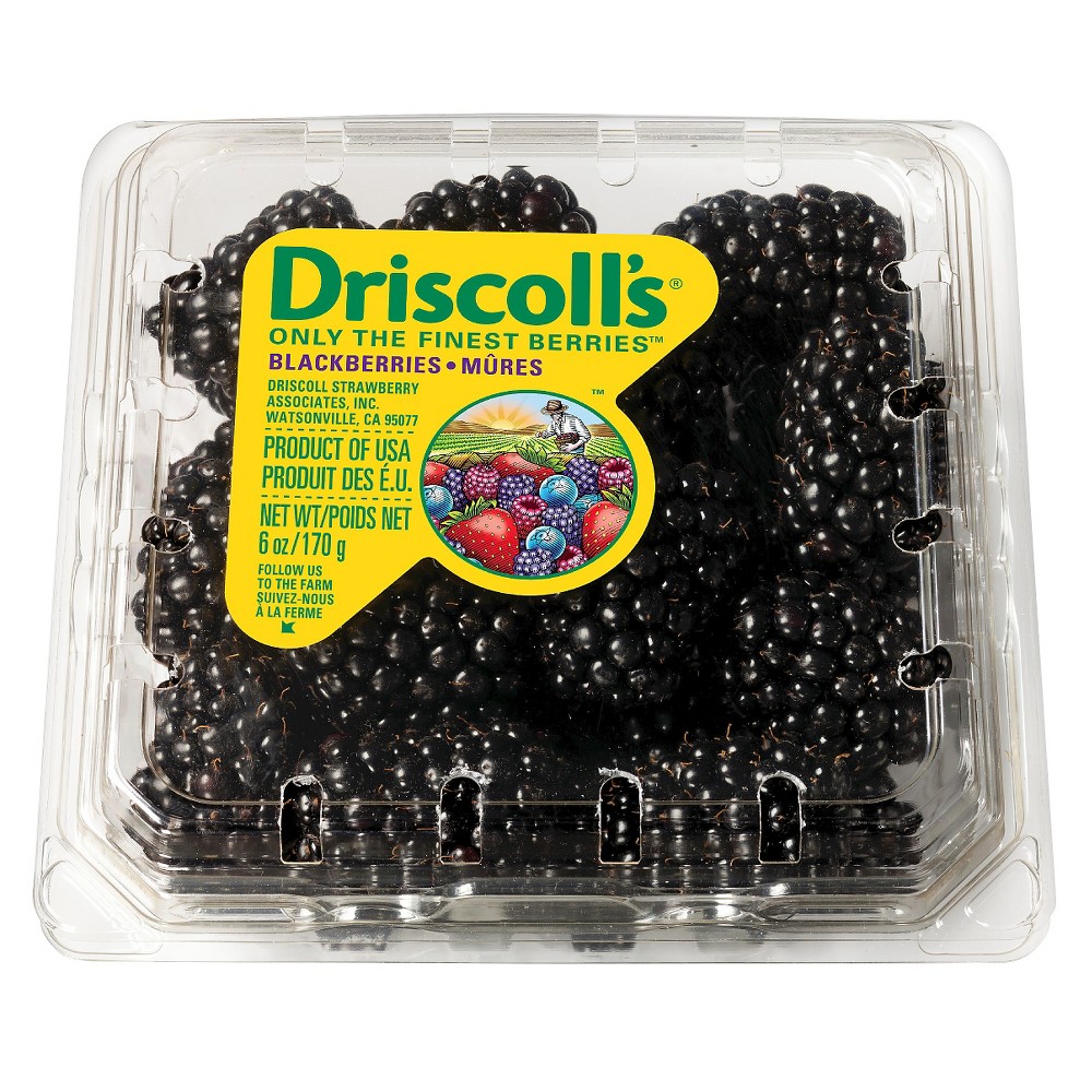 Bulk produce Ripe Berry Blackberries Blackberries 6 OZ