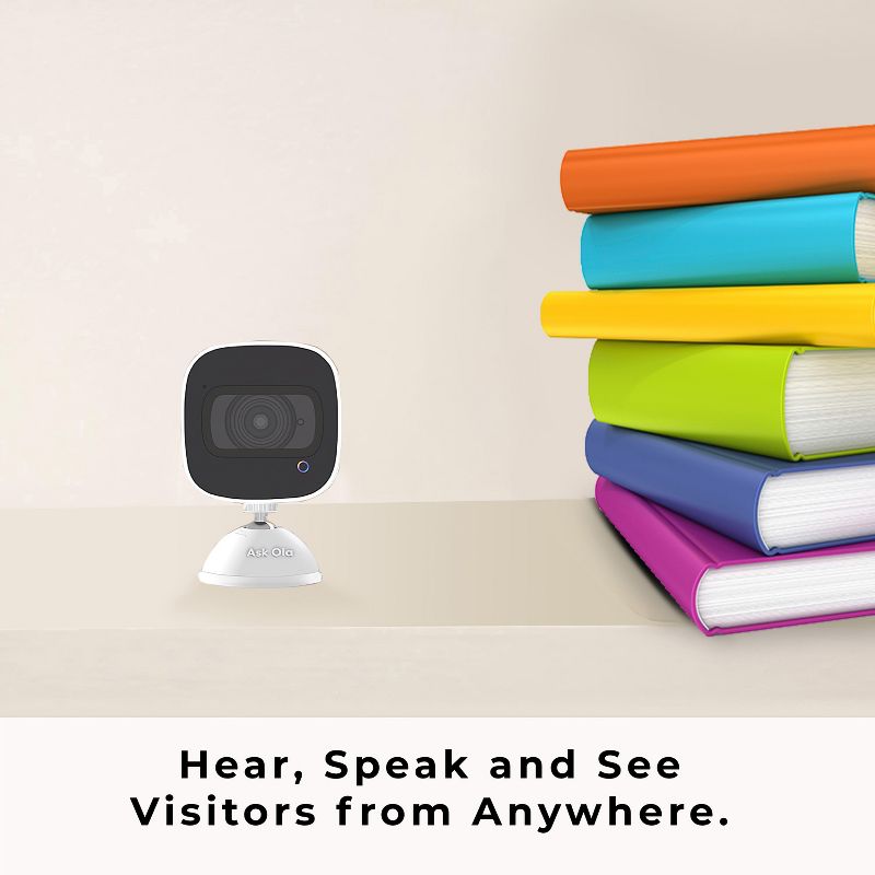 Ask OLA! 2 Way Voice Command Smart Security Camera 5 Pack, 4 of 9