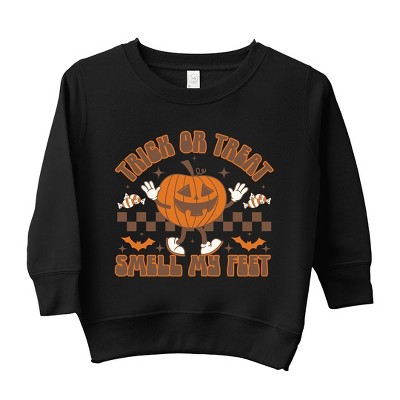The Juniper Shop Smell My Feet Checkered Toddler Graphic Sweatshirt