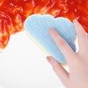 REGALWOVEN Kitchen Cloud Shape Dual-Sided Cleaning Sponges for Kitchen 4 Packs - 4 of 4