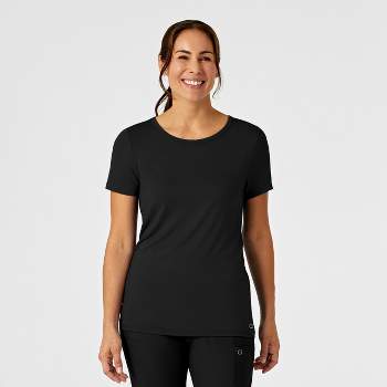 Wink Knits and Layers Women's Silky Knit Short Sleeve Tee