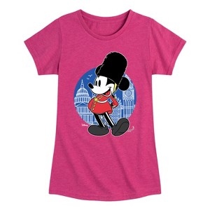 Girls' - Disney - Mickey & Friends Fitted Short Sleeve Graphic T-Shirt - 1 of 4