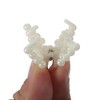 Unique Bargains Women Fashion Pearl Mini Hair Clip Pearl Oval Hairdo Clips 6 Pcs - 4 of 4