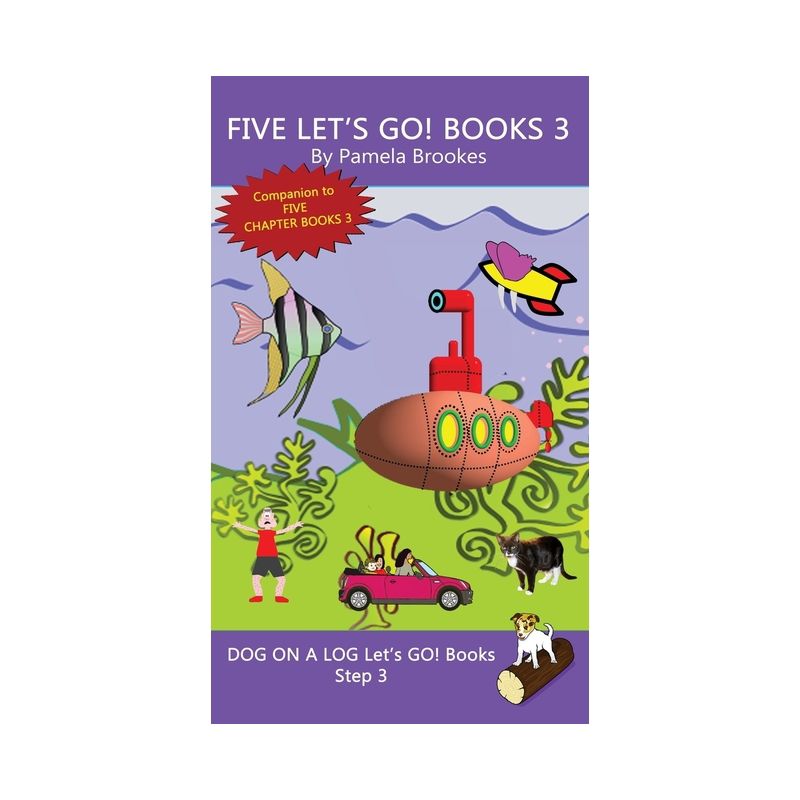 Five Let's GO! Books 3 - (Dog on a Log Let's Go! Book Collection) by  Pamela Brookes (Hardcover), 1 of 2