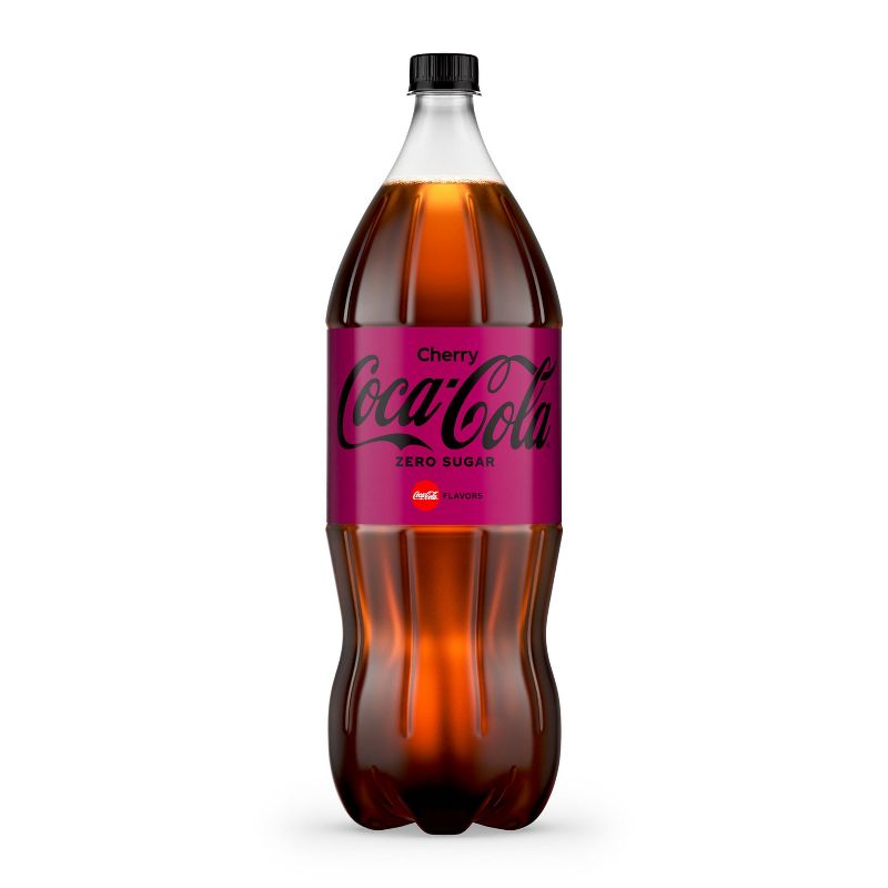 Coca-Cola Cherry Zero - 2 L Bottle, 1 of 10