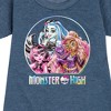 Girls' - Mattel - Circle OF Friends Graphic Short Sleeve Fleece Dress - 2 of 4