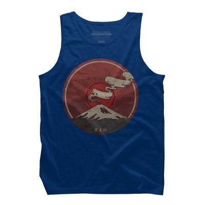 Men's Design By Humans Fuji By againstbound Tank Top