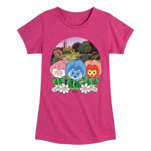 Girls' - Disney - Alice In Wonderland Fitted Short Sleeve Graphic T-Shirt - 1 of 4
