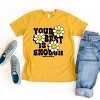 The Juniper Shop SmileyWorld Your Best Is Enough Floral Youth Short Sleeve Tee - 4 of 4