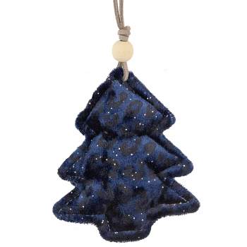 Velvet Covered Glass Ornament – JNJ Gifts and More