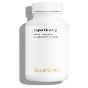 SuperSmart Super Ginseng 30% 2000mg per Day - Radix Panax Ginseng Supplement - Ginseng CA Meyer | Non-GMO & Gluten Free - 60 Vegetarian Capsules - 1 of 1