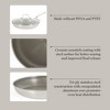 Martha Stewart Badgley Hybrid Nonstick 12 Inch TriPly Stainless Steel Large Fry Pan With Lid - Laser Etched Non-Toxic Nonstick - 4 of 4