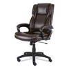 Alera Alera Brosna Series Mid-Back Task Chair, Supports Up to 250 lb, 18.15" to 21.77" Seat Height, Brown Seat/Back, Brown Base - 2 of 4