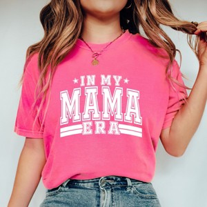 Simply Sage Market In My Mama Era Varsity Garment Dyed Tee - 1 of 4