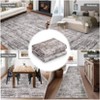 Vintage Boho Non-Slip Kitchen Rug Retro Abstract Low Pile Area Rug Soft Floor Carpet for Bedroom Living Room Laundry Room - 3 of 4