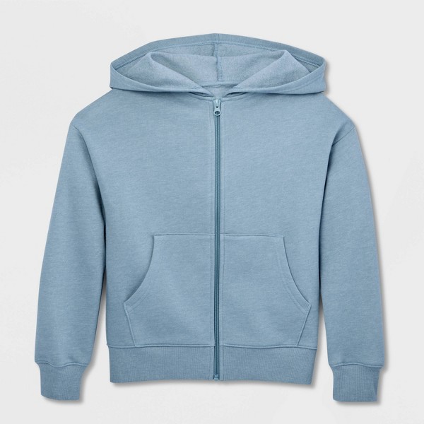Sudera con capucha y cremallera de fleece de ajuste relajado para niño - Cat & Jack™ 2