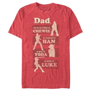 Men's Star Wars Darth Vader Galaxy's Best Dad T-Shirt - 1 of 4