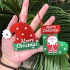 JDICTION 2Pcs Holiday Silicone Resin Molds - Christmas Ornament Molds for Jingle Bells & Gingerbread Men Baubles - 4 of 4