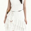 Unique Bargains Bohemian Colored Beads Pattern Adjustable Waist Belt 1 Pc - 2 of 4