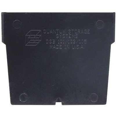 Quantum Storage Systems Bin Divider, Conductive, For Use With Qsb101Co, Qsb103Co And Qsb105Co, Pack Of 50, Made In Usa