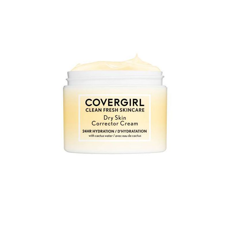 COVERGIRL Clean Fresh Skincare Dry Skin Corrector Cream - 2 fl oz, 4 of 23