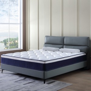 TiramisuBest 10 Inch Hybrid Mattress Pocket Spring CertiPUR-US Certified Foam Medium Firm Memory Foam in a Box - 1 of 4