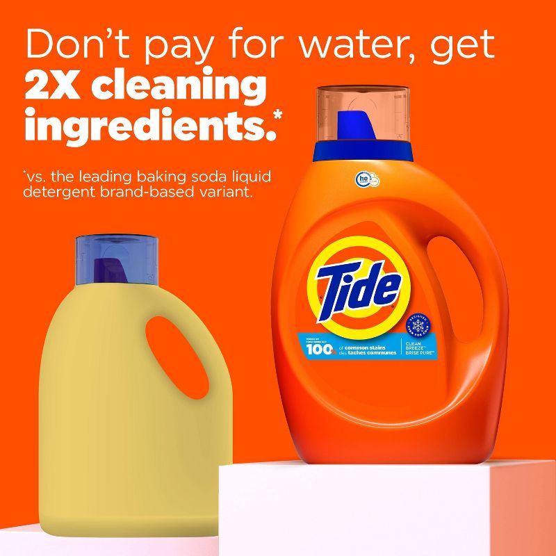 Tide Clean Breeze High Efficiency Liquid Laundry Detergent, 5 of 9