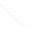 vidaXL Wall-Mounted White Metal Wine Rack - 7 Bottle Storage, Easy Assembly for Kitchen, Pantry, Bar - 4 of 4