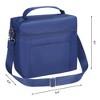 REGALWOVEN Waterproof Oxford Lightweight Durable Reusable Freezable Lunch Bag - 2 of 4