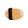 Bass Pet Brushes Shine & Condition Pet Brush with 100% Premium Natural Bristle Pure Bamboo Handle Palm Style - image 2 of 4