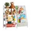 FONTOI Kids Bookshelf for Kids Rooms, Bookcase Toy Organizer Toddler Nursery Book Shelves - 3 of 4