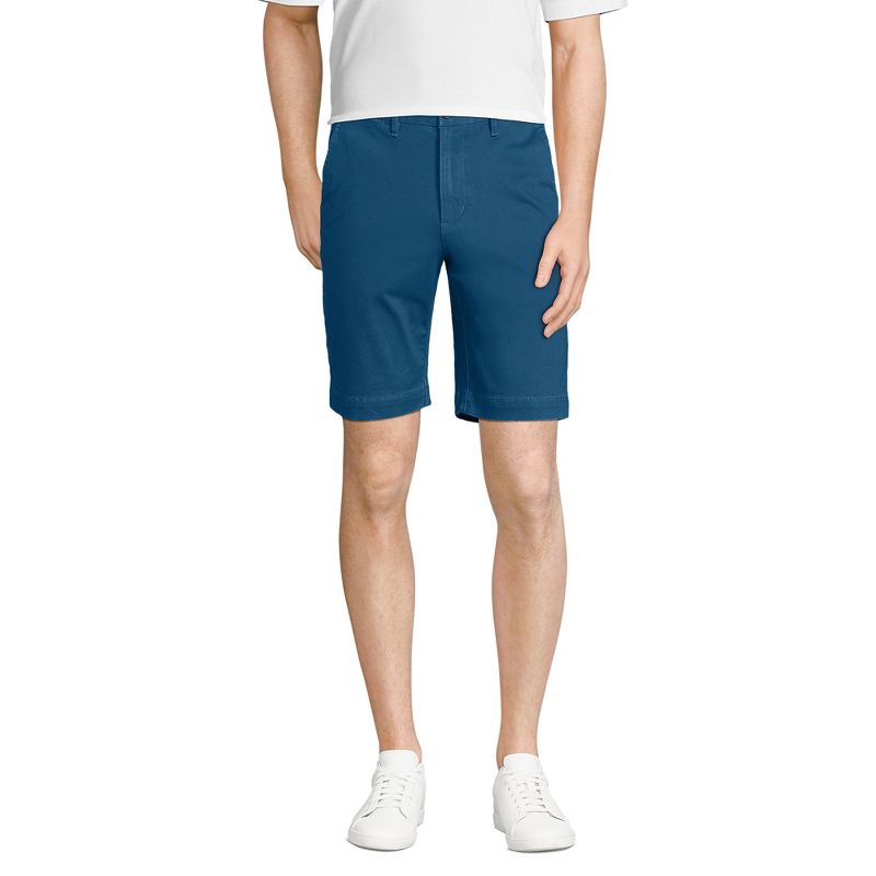 Lands' End Men's 9" Traditional Fit Comfort First Knockabout Chino Shorts, 1 of 4
