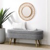 NicBex Storage Ottoman Bench for Bedroom,Storage Bench with Rubber Wood Legs,Ottoman for Living Room,Bedroom,Entryway - 2 of 4