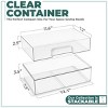 Sorbus Clear Acrylic Drawer Organizers - Makeup Case Pull-Out Drawers - 3 of 4