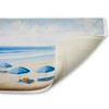 Stupell Industries Summer Umbrella Beach Day Printed Plush Bath Mat And Bath Rug, Design By Kim Allen, 18"X30" - 2 of 4
