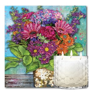 Courtside Market Spread Kindness 13.5 oz Soy Wax Candle with 8"x8" Artboard - 1 of 2