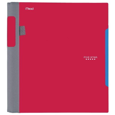 Five Star 1 Subject College Ruled Advance Spiral Notebook with Pocket Dividers (Colors May Vary)_2