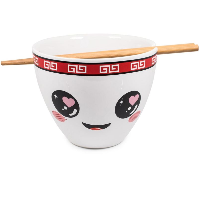 Boom Trendz Bowl Bop Hopeless Ramentic Japanese Dinner Set | 16-Ounce Ramen Bowl, Chopsticks, 1 of 7