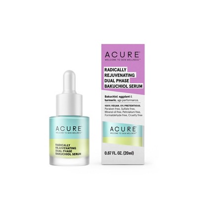 Acure Radically Rejuvenating Dual Phase Bakuchiol Serum - 0.67 fl oz