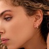 Gold/Silver Bow Earrings for Women 14K Gold Plated Stud Earrings Dainty Cute Bow Earrings for Women Trendy Gold Jewelry Gifts for Women - 3 of 4