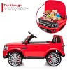 Licensed Land Rover Ride on Car, 12V 4.5 MPH Ride on Toys for Toddler 3-8, Kids Electric Car with Remote Control, Music Player, MP3, LED Lights - 4 of 4