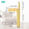Unique Bargains Metal Replacement Couch Cabinet Modern Furniture Leg - 2 of 4