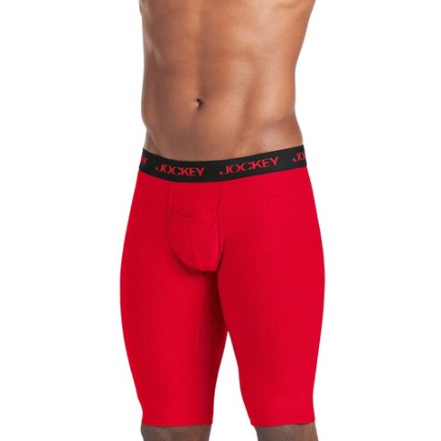 Jockey Sport® Silver Microfiber 9 Long Leg Boxer Brief