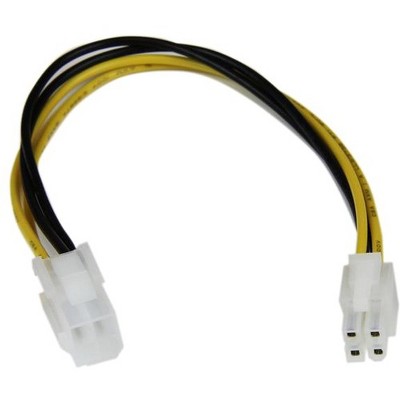 StarTech.com 8in ATX12V 4 Pin P4 CPU Power Extension - 8