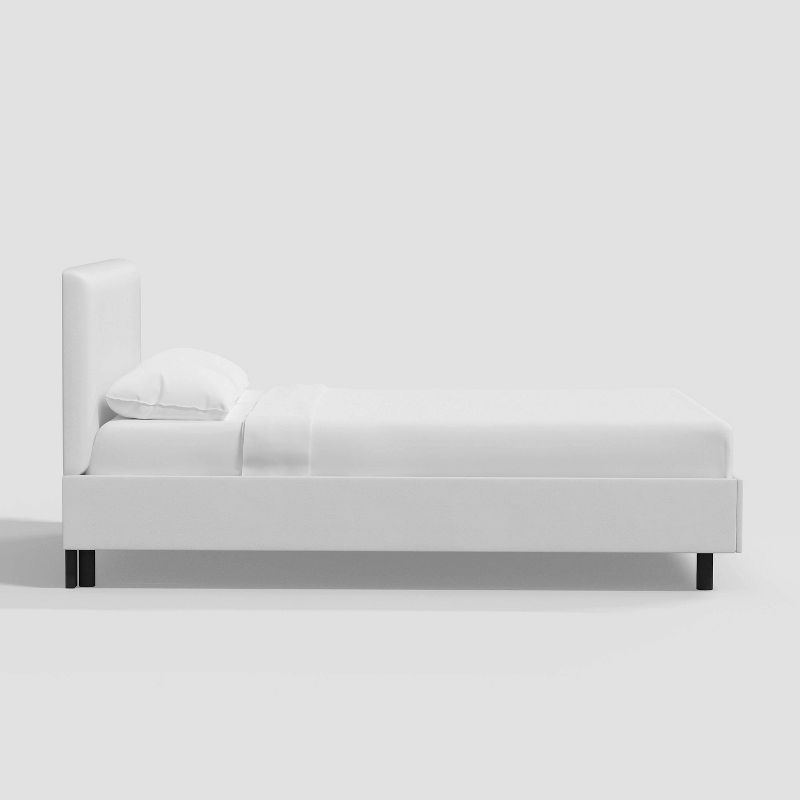 Olivia Upholstered Platform Bed Velvet - Threshold™, 3 of 5