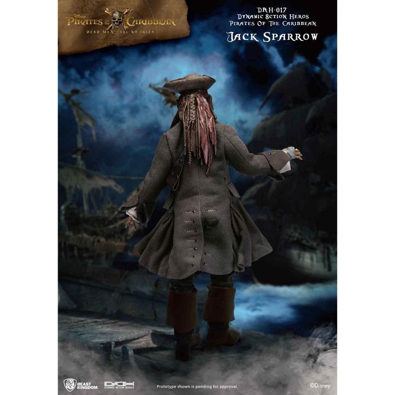 Disney Pirates of the Caribbean: Cap Jack Sparrow (Dynamic 8ction Hero), 6 of 8