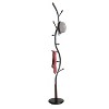 Kumasinova 74.8" Metal Standing Coat Rack with 9 Hooks,Freestanding Coat Racks with Wood Accents,Clothing Racks for Hanging Clothes for Entryway - 2 of 4