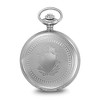 Black Bow Jewelry Charles Hubert Stainless Steel White Dial Tritium Quartz Pocket Watch - 2 of 4