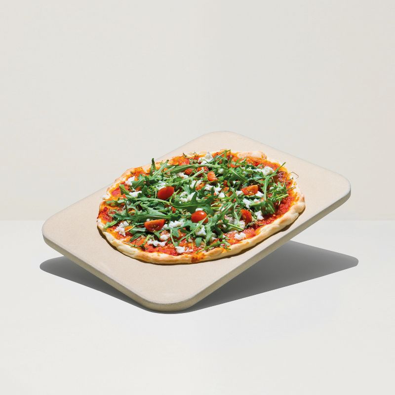 BergHOFF Leo Cordierite Pizza Stone 14.75 Inches, Rectangular, 4 of 7
